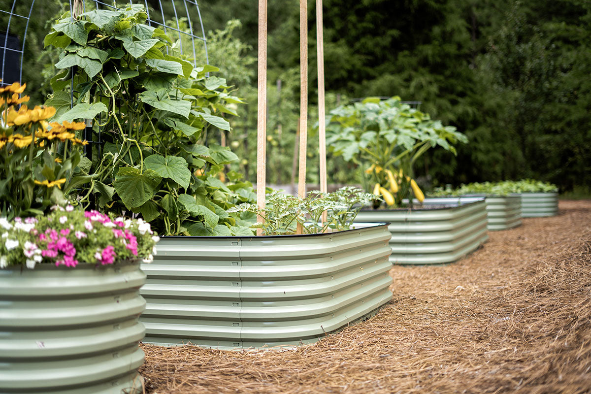 Gro-Rite Garden Metal Raised Garden Bed Kit