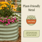 Metal Raised Garden Bed Kit - Plant Friendly and Non-Toxic